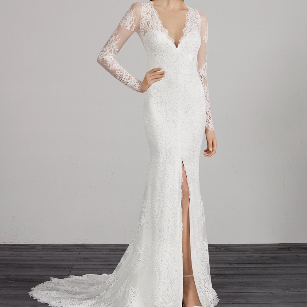 Pronovias Marsella Wedding Dress NWT Size US 16
